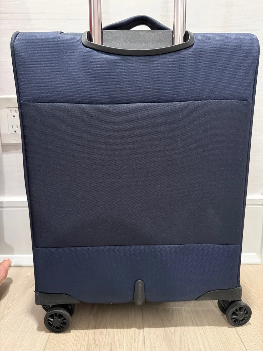 Roncato TSA-Approved Navy Carry-On with Built-In Lock and Expander